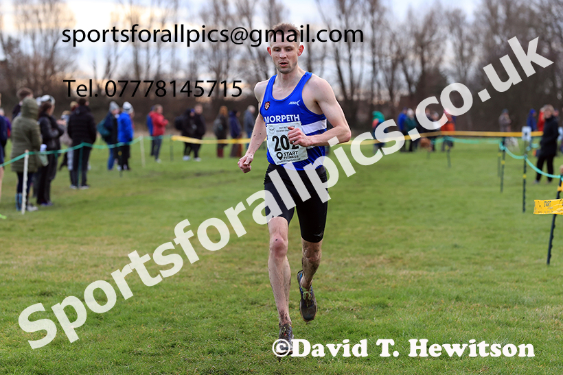 Senior mens 2024 NECAA Cross Country Champs., Temple Park, South Shields. Photo: David T. Hewitson/Sports for All Pics